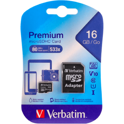 SDHC CARD - 16 GB suitable for device Bamboo